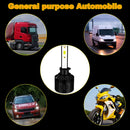 1 Pair P2 H1 DC9-12V / 24W / 2200LM IP68 Car Waterproof Headlight 6LEDs SMD-3570 Lamp Beads(6000K White Light)
