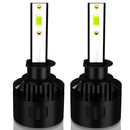 1 Pair P2 H1 DC9-12V / 24W / 2200LM IP68 Car Waterproof Headlight 6LEDs SMD-3570 Lamp Beads(8000K White Light)