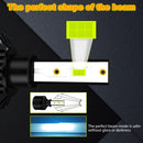 1 Pair P2 H3 DC9-12V / 24W / 2200LM IP68 Car Waterproof Headlight 6LEDs SMD-3570 Lamp Beads(8000K White Light)