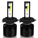 1 Pair P2 H4 DC9-12V / 24W / 2200LM IP68 Car Waterproof Headlight 6LEDs SMD-3570 Lamp Beads(6000K White Light)