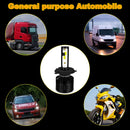 1 Pair P2 H4 DC9-12V / 24W / 2200LM IP68 Car Waterproof Headlight 6LEDs SMD-3570 Lamp Beads(6000K White Light)