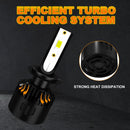 1 Pair P2 H7 DC9-12V / 24W / 2200LM IP68 Car Waterproof Headlight 6LEDs SMD-3570 Lamp Beads(6000K White Light)