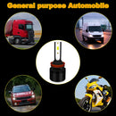 1 Pair P2 H11 DC9-12V / 24W / 2200LM IP68 Car Waterproof Headlight 6LEDs SMD-3570 Lamp Beads(6000K White Light)