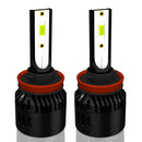 1 Pair P2 H11 DC9-12V / 24W / 2200LM IP68 Car Waterproof Headlight 6LEDs SMD-3570 Lamp Beads(8000K White Light)