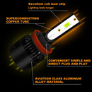 1 Pair P2 H11 DC9-12V / 24W / 2200LM IP68 Car Waterproof Headlight 6LEDs SMD-3570 Lamp Beads(8000K White Light)