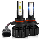 1 Pair Z3 9005 DC9-12V / 24W / 2200LM IP68 Car Waterproof Headlight 6LEDs SMD-3570 Lamp Beads(6000K White Light)