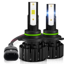1 Pair Z3 9006 DC9-12V / 24W / 2200LM IP68 Car Waterproof Headlight 6LEDs SMD-3570 Lamp Beads(6000K White Light)