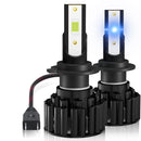 1 Pair Z3 H7 DC9-12V / 24W / 2200LM IP68 Car Waterproof Headlight 6LEDs SMD-3570 Lamp Beads(8000K White Light)