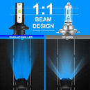 1 Pair Z3 H7 DC9-12V / 24W / 2200LM IP68 Car Waterproof Headlight 6LEDs SMD-3570 Lamp Beads(8000K White Light)