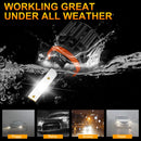 1 Pair Z3 H11 DC9-12V / 24W / 2200LM IP68 Car Waterproof Headlight 6LEDs SMD-3570 Lamp Beads(6000K White Light)
