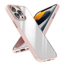 Four-corner Shockproof TPU + PC Phone Case For iPhone 13 Pro(Pink)