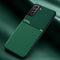 For Samsung Galaxy S22 5G Classic Tilt Strip Grain Magnetic Shockproof PC + TPU Phone Case(Green)