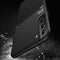For Samsung Galaxy S22 Ultra 5G Classic Tilt Strip Grain Magnetic Shockproof PC + TPU Phone Case(Green)