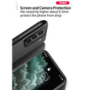 For Samsung Galaxy S22 Ultra 5G Classic Tilt Strip Grain Magnetic Shockproof PC + TPU Phone Case(Blue)
