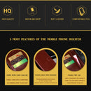 For OPPO A54s idewei Crazy Horse Texture Flip Leather Phone Case(Black)