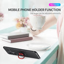 For Samsung Galaxy A33 5G Metal Ring Holder 360 Degree Rotating TPU Phone Case(Blue)