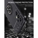 For Samsung Galaxy A33 5G Metal Ring Holder 360 Degree Rotating TPU Phone Case(Blue)