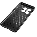For OnePlus 10 Pro 5G Carbon Fiber Texture Shockproof TPU Phone Case(Blue)