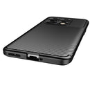 For OnePlus 10 Pro 5G Carbon Fiber Texture Shockproof TPU Phone Case(Blue)