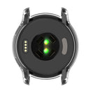 For Garmin Venu 2S Half Coverage Hollowed TPU Protective Case(Transparent White)