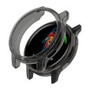 For Garmin Venu 2 Half Coverage Hollowed TPU Protective Case(Transparent Black)