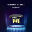 Car USB Interface Mini Metal U Disk, Capacity:64GB