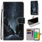For Samsung Galaxy A03 Core Coloured Drawing Cross Texture Horizontal Flip Leather Phone Case with Holder & Card Slots & Wallet & Lanyard(Mountain Road Starry Sky)