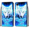 For Samsung Galaxy A03 Core Coloured Drawing Cross Texture Horizontal Flip Leather Phone Case with Holder & Card Slots & Wallet & Lanyard(Dick Rose Wolf)