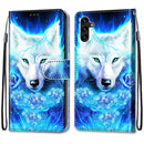 For Samsung Galaxy A13 5G Coloured Drawing Cross Texture Horizontal Flip Leather Phone Case with Holder & Card Slots & Wallet & Lanyard(Dick Rose Wolf)