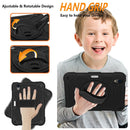 Shockproof PC + Silicone Combination Tablet Case with Holder & Hand Strap & Shoulder Strap For iPad mini 6(Black)
