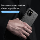 For Samsung Galaxy A03 EU Version Full Coverage Shockproof TPU Phone Case(Black)