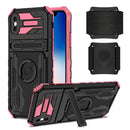 Armor Wristband Phone Case For iPhone XR(Pink)