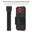 Armor Wristband Phone Case For iPhone XR(Red)