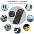 Armor Wristband Phone Case For iPhone XR(Red)