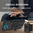 Armor Wristband Phone Case For iPhone XR(Blue)