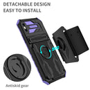 Armor Wristband Phone Case For iPhone XR(Purple)