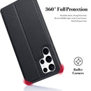 For Samsung Galaxy S22 Ultra 5G DUX DUCIS Skin X Series Horizontal Flip Leather Phone Case(Black)