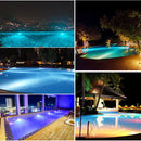 Swimming Pool ABS Wall Lamp LED Underwater Light, Power:24W(Warm White)