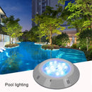 Swimming Pool ABS Wall Lamp LED Underwater Light, Power:24W(Colorful)