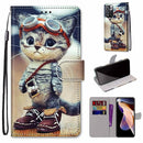 For Xiaomi Redmi Note 11 Pro / 11 Pro+ Coloured Drawing Cross Texture Horizontal Flip PU Phone Leather Case with Holder & Card Slots & Wallet & Lanyard(Colorful Layer(Leather Shoes Cat)