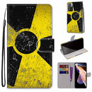 For Xiaomi Redmi Note 11 Pro / 11 Pro+ Coloured Drawing Cross Texture Horizontal Flip PU Phone Leather Case with Holder & Card Slots & Wallet & Lanyard(Colorful Layer(Yellow and Black Signs)