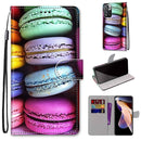 For Xiaomi Redmi Note 11 Pro / 11 Pro+ Coloured Drawing Cross Texture Horizontal Flip PU Phone Leather Case with Holder & Card Slots & Wallet & Lanyard(Colorful Layer(Colorful Layer Cake)