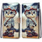 For Samsung Galaxy A03 Core Coloured Drawing Cross Texture Horizontal Flip PU Phone Leather Case with Holder & Card Slots & Wallet & Lanyard(Colorful Layer(Leather Shoes Cat)