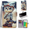 For Samsung Galaxy A03 Core Coloured Drawing Cross Texture Horizontal Flip PU Phone Leather Case with Holder & Card Slots & Wallet & Lanyard(Colorful Layer(Leather Shoes Cat)