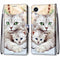 For Samsung Galaxy A03 Core Coloured Drawing Cross Texture Horizontal Flip PU Phone Leather Case with Holder & Card Slots & Wallet & Lanyard(Colorful Layer(Big Cat Hugging Kitten)