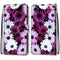 For Samsung Galaxy A03 Core Coloured Drawing Cross Texture Horizontal Flip PU Phone Leather Case with Holder & Card Slots & Wallet & Lanyard(Colorful Layer(Chrysanthemum Pink White Purple)