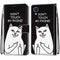 For Samsung Galaxy A03 Core Coloured Drawing Cross Texture Horizontal Flip PU Phone Leather Case with Holder & Card Slots & Wallet & Lanyard(Colorful Layer(Middle Finger White Cat)