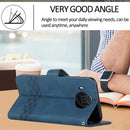 For Nokia X20 Cubic Skin Feel Flip Leather Phone Case(Royal Blue)