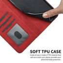 For Nokia X20 Cubic Skin Feel Flip Leather Phone Case(Red)