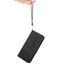 For Tecno Spark 7 Cubic Skin Feel Flip Leather Phone Case(Black)